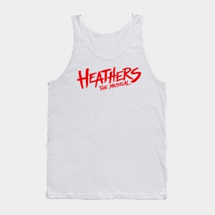 Heathers The Musical Merch Heathers Logo Tank Top